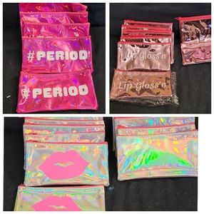 Metallic Makeup Purses